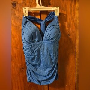 Blue tankini